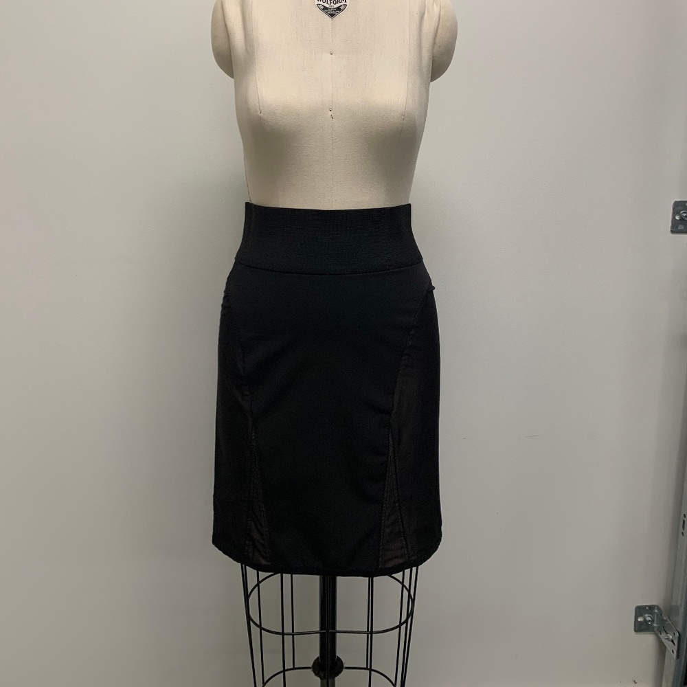 Elizabeth and James Bodycon Mesh Skirt